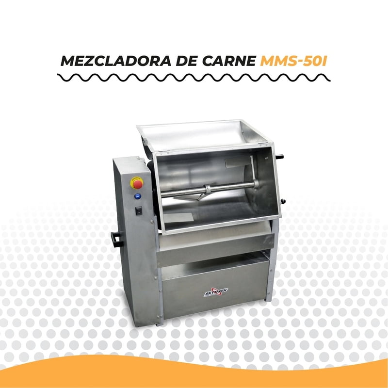 MMS-50I MEZCLADORA DE CARNE INOXIDABLE,50KG MMS-50I MEZCLADORA DE CARNE INOXIDABLE,50KG