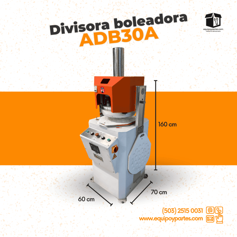 ADB30A Divisora y boleadora automática ADB30A Divisora y boleadora automática