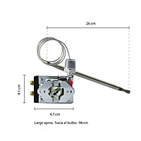 AK550 TERMOSTATO ELECTRICO PARA HORNO DE 200-550°F