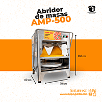 AMP-500 ABRIDORA DE MASAS PARA PIZZA