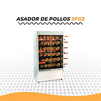 SGF3 ASADOR DE 30 POLLOS