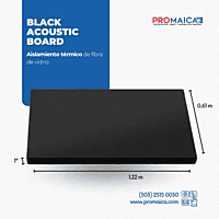 BLACK ACOUSTIC BOARD 597894