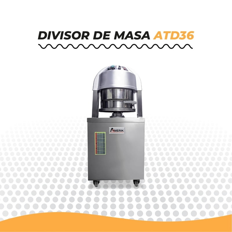 ATD36 Divisora eléctrica capacidad de 30-180g. ATD36 Divisora eléctrica capacidad de 30-180g.