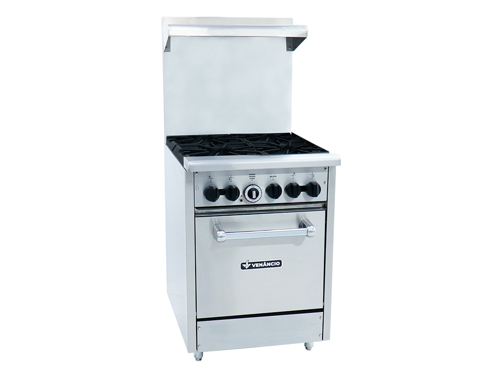 FA4F COCINA A GAS AMERICANA CON 4 QUEMADORES Y HORNO FA4F COCINA A GAS AMERICANA CON 4 QUEMADORES Y HORNO