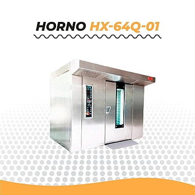 HX-64Q-01 HORNO ROTATIVO