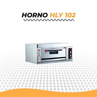 HLY-102 HORNO A GAS CON PIEDRA REFRACTARIA