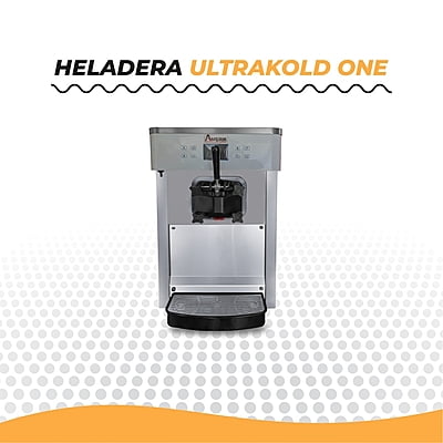ULTRAKOLD ONE MAQUINA PARA HELADO DE CHORRO DE MESA. ULTRAKOLD ONE MAQUINA PARA HELADO DE CHORRO DE MESA.