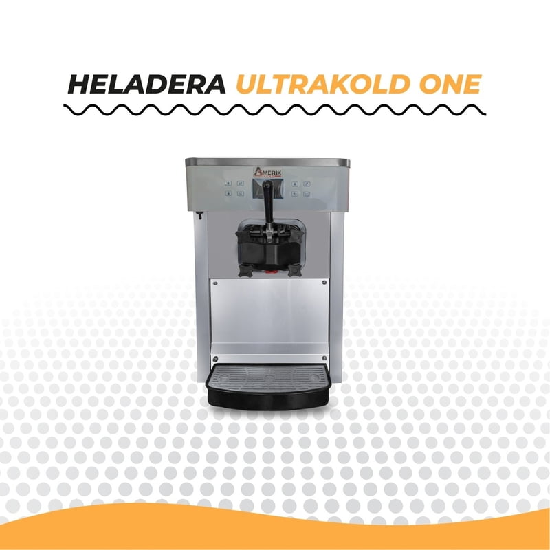 ULTRAKOLD ONE MAQUINA PARA HELADO DE CHORRO DE MESA. ULTRAKOLD ONE MAQUINA PARA HELADO DE CHORRO DE MESA.