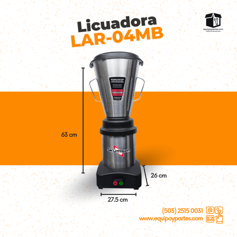 LAR-04MB LICUADORA COMERCIAL