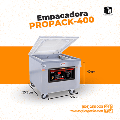 PROPACK400 SELLADORA AL VACÍO DE MESA PROPACK400 SELLADORA AL VACÍO DE MESA