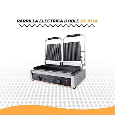 HL-813A Parrilla eléctrica doble