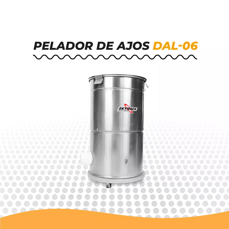 DAL-06S PELADOR DE AJOS DE 4KG, INOXIDABLE DAL-06S PELADOR DE AJOS DE 4KG, INOXIDABLE
