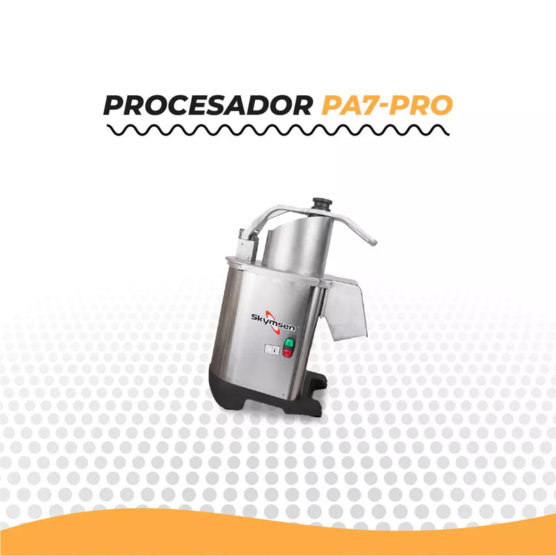 PA7 PRO PROCESADORA DE ALIMENTOS INOXIDABLE PA7 PRO PROCESADORA DE ALIMENTOS INOXIDABLE