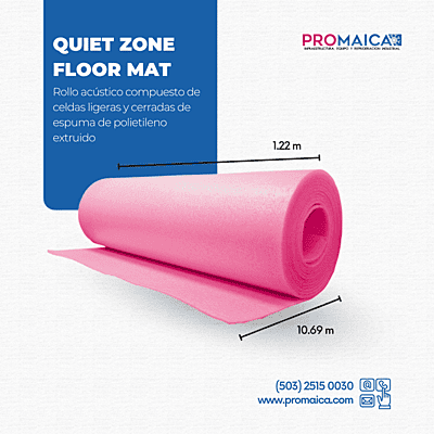 736665 QUIETZONE ACOUSTIC FLOOR MAT 736665 QUIETZONE ACOUSTIC FLOOR MAT