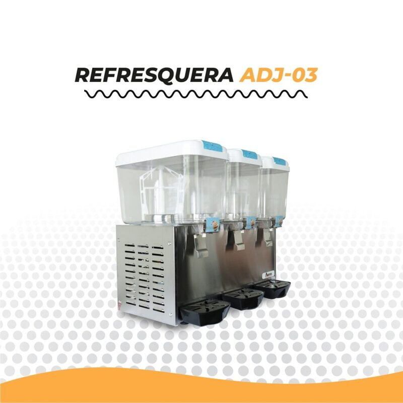 AJD-03 DISPENSADOR DE JUGO DE 3 TANQUES AJD-03 DISPENSADOR DE JUGO DE 3 TANQUES