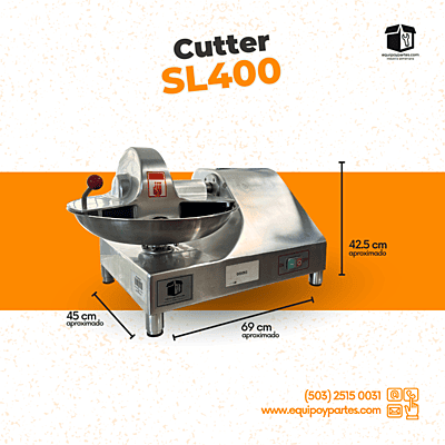 SL-400 CUTTER DE CARNE CON CORTE VERTICAL