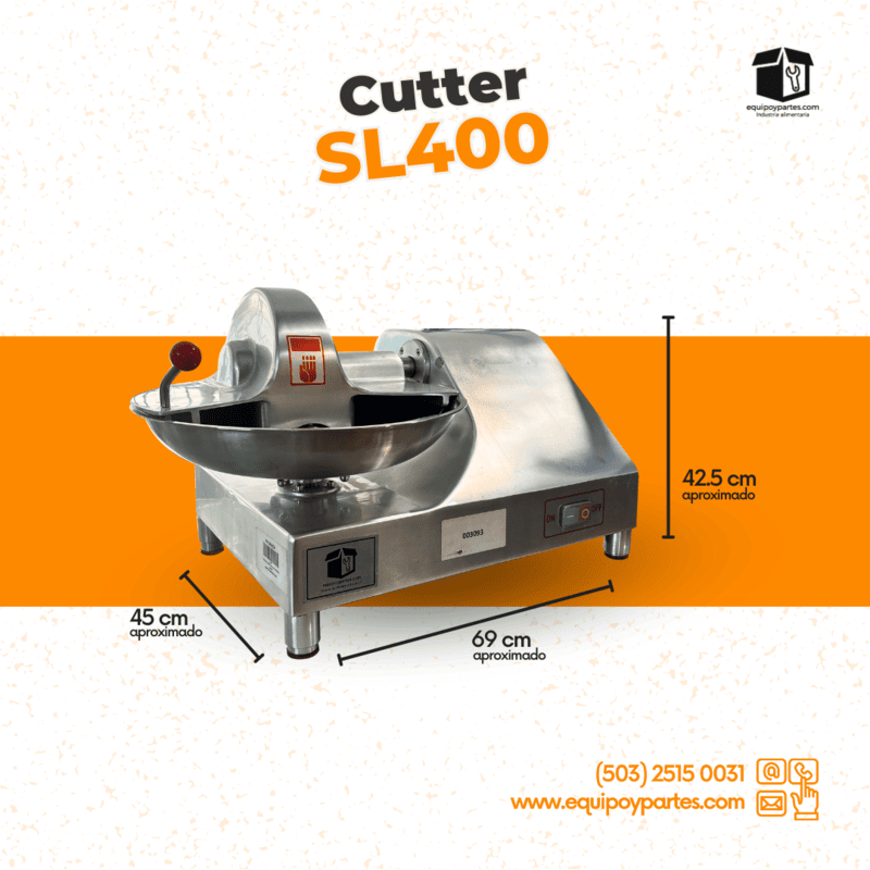 SL-400 CUTTER DE CARNE CON CORTE VERTICAL SL-400 CUTTER DE CARNE CON CORTE VERTICAL