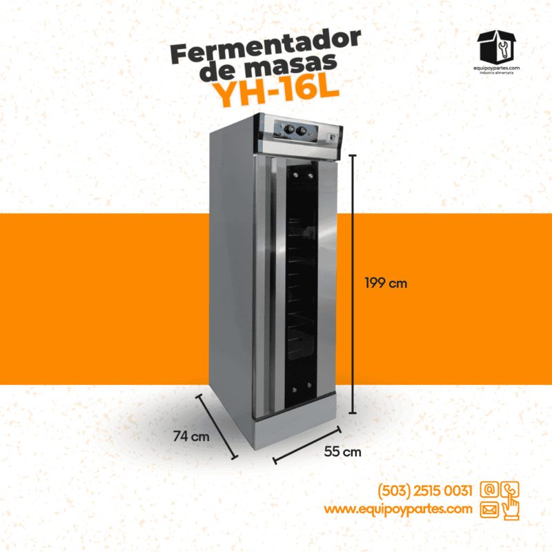 YH-16-L Fermentador de 16 latas.